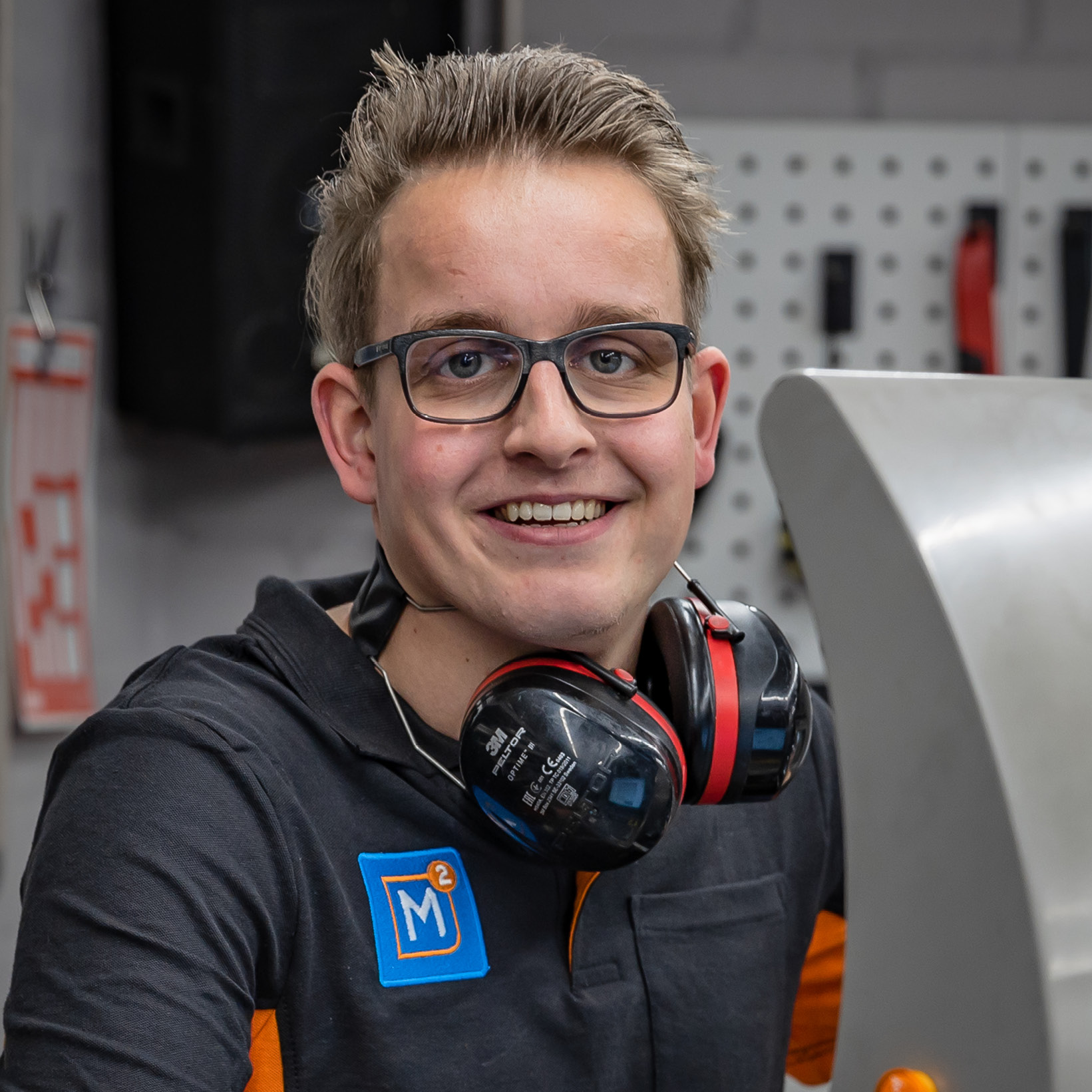 Mechatronic Machinery team Harm van der Laak